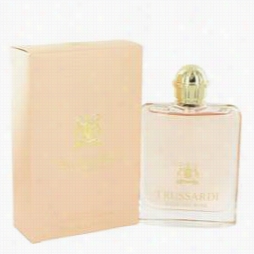 Trusssardi Delciate Rose Perfume By Trussardi, 3.4 Oz Eau De Toilette Spra Y For Women