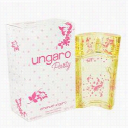 Ungaro Party Perfume By Ung Aro 3 Oz Eau De Toilette Spray For Women