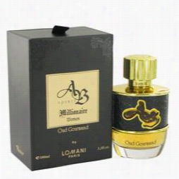 Ab Air Millionaire Oud Gourmand Fragrance In Proportion To Lomani, 3.3 Oz Eau De Parfum Spray For Women