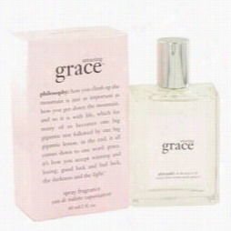 Amazing Grace Perfume By Philosophy, 2 Oz Eau De To1lette Spray For Women