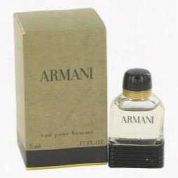 Armani Mini By Giorgio Rmani, .17 Oz Mini Edt For Men