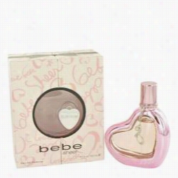 Bebe Sheer  Perfume By Bebe, 1.7 Oz Eau De Parfum Spray For Women