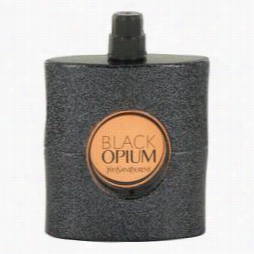 Blacck Opium Perfume By Yves Saint Laurent, 3 Oz Eau De Parfum Spray (tester) For Women