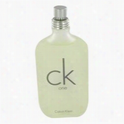 Ck One Perfume By Calvin Klen, 6.6 Oz Eau De Toilette Spray (unisex Tester) For Wo Men