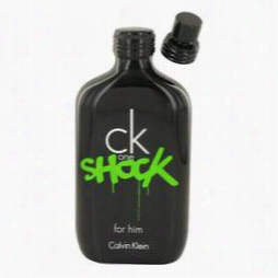 Ck One Shock Cologne By Calvin Klein, 6.7 Oz Eau De Toilette (unboxed) Foor Men