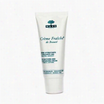 Creme Fraiche De Beaute 24hr Soothing And Moisturizing Cream (ensitive & Normal Skin)