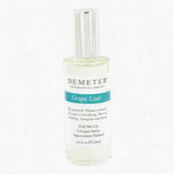 Demeter Perfume By Demeter, 4 Oz Grape Leaf Cologne Spray For Women