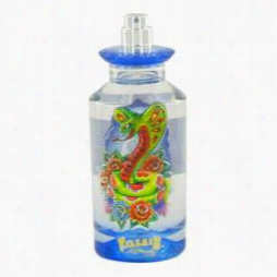 Ed Hardy Villain Cologne By Christian Audigier, 4.2 Oz Eau De Toilette Spray (tester) For Men