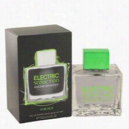 Electric Seduction Inb Lak Cologne By Antonio Banderas, 3.4 Oz Eau De Toilette Spray Fo Rmen