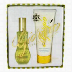 Giorgio Gift Set Byy Gioegio Beverly Hills Gift Set For Women Includes 3 Oz Eau De Toiilette Spray + 6.8 Oz Bod Ylotion