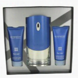 Givenchy Blue Label Gift Set By Givenchy Gift Set For Men Includrs 3.4 Oz Au De Toilette S Ask  + 2.5 Oz Afters Hae Balm + 2.5 Oz Hsowerr Gel