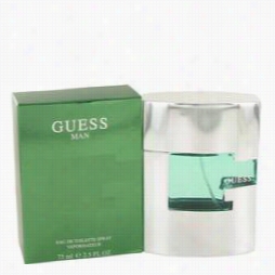 Guess (new) Cologne By Gue Ss , 2.5 Oz Eau De Toilette Twig For Men