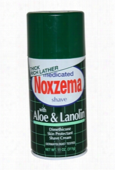 Medicated Shave Cream With Aloe And Lanlin