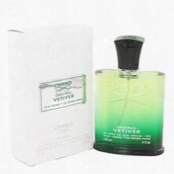 Original Vetiver C Ologne By Creed, 4 Oz Millesike Spray For Men