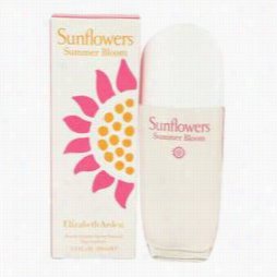 Sunflowers Summer Bloom Perfume By Elizabetth Arden, 3.3 Oz Eau De Toilette Spray For Women