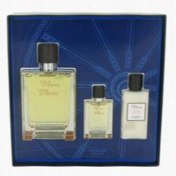 Ter Re D''hermes Gift Regular By Herms Gift Immovable Conducive To Men Includes 3.3 Oz Ea De Toilete Spray + .42 Oz Mini Edt Spray + 1.35 Oz After Shave Balm