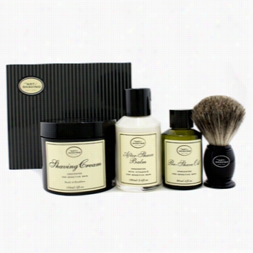 The 4 Elemets Of The Prrfect Shave - Unsented (new Packaging) (pre Strip Oil + Shave Ctm + A/s Balm + Thicket)