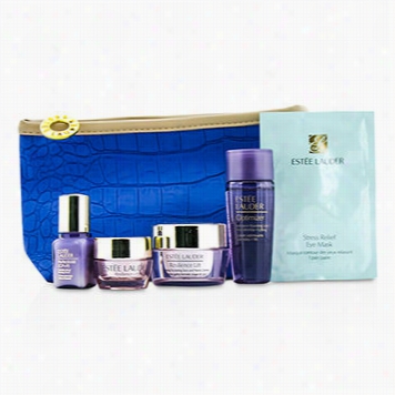 Traavel Set: Optimizer 30ml + Neck Crem 15ml + Eye Creme 5ml + Perfectionist [cp+r] 7ml + Eye Mask + Bag