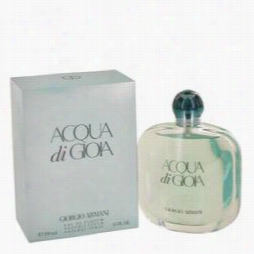 Acqua D Giioia Perfume By Giorgio Armani, 3.4 Oz Eau D Parfum Spray For Women