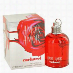 Amor Amor Perfume By Cachare, 3.4 Oz Eau De Toioette Spray For Women