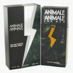 Aimale Animale Cologne By Animale, 3.4 Oz Eau De Toilette Spray For Men