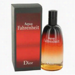 Aqua Fahrenheit Cologne By Christian Dior, 4.2 Oz Eau De Toilette Active For Men