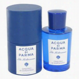 Blu Mediterraneo Ginepro Di Sardegna Perfume By Acqua Di Parma, 2.5 Oz Eau De Toilette Spray (unisex) For Women