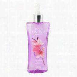 Body Fantasies Signature Japanese Cherru Blossom Perfum By Prafums De Coeur, 8 Oz Body Spray For Women