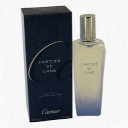 Carietr De Lune Perfume Along Cartier, 2.5 Oz Eau De Toilette Spray For Women