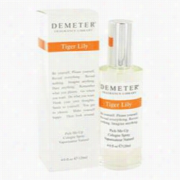 Demeter Perfume By Dmeter, 4 Oz Tiger Lily Colo Gne Spra For Women