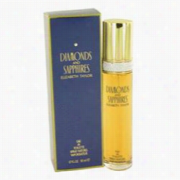 Diamonds & Saphires Perfume By Elizabeth Taylor, 1.7 Oz Eau De Toilette Spray For Women