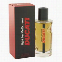 Ducati Fight For Me Extreme Cologne By Ducati, 3.3 Oz Eau De Toilette Spray For Men