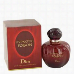 Hypbotic Poison  Perfume By Christian Dior, 1.7 Oz Eau De Toileette Spray For Women