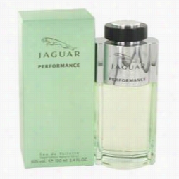 Jaguar Performance Cologne By Jaguar, 3.4 Oz Eau De Tlilette Spray For Men