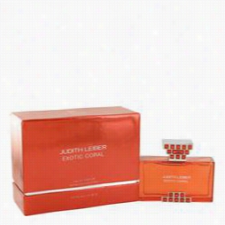 Judith Leiber Exotic Coral Perfume By Judith Leiber, 2.5 Oz Eau De Parfum Spray For Women