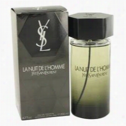 La Nuit De L'homme Cologne By Yves Saint  Laurent, 6.8 Oz Equ De Toilette Spray For Me N