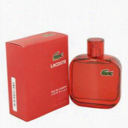 Lacoste Eau De Lacoste L.12.12 Rouge Cologne By Lacoste, 3.3 Oz Ea De Toilette Spray Fro Men