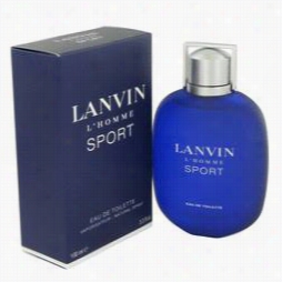 Lanvin L'homme Sport Cologne By Lanvin, 3.3 Oz Eau De Toilette Spray For Men