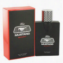 Mustang Sport Cologne By Estee Laudeer, 3.4 Oz Eau De Toilette Spray For Men