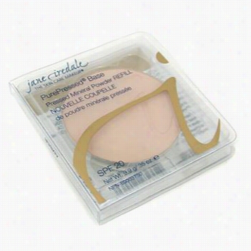 Purepressedbase Pressed Minral Powder Refill Spf 20 - Amber