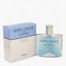 Quartz Silver Co Logne By Moolyneux, 3.4 Oz Eau De Toilette Spray For Men