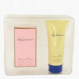 So Dde La Renta Gift Set By Oscar De La Rena Gift Set For Woemn Includs 3.4 Oz Eau De Toilette Spray + 6.7 Oz Body Lotion