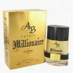 Apparition Mmillionaire Cologne By Lomani ,3.3 Oz Eau De Toilette Spray For Men