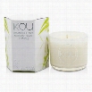 Eco-Luxury Aromacology Natural Wax Candle Glass - Zen (Green Tea & Cherry Blossom)