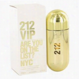 212 Vip Perfmue Through  Acrolina Hrerera, 2.7 Oz Eau De Parfum S Pray For Women