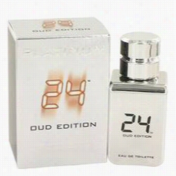 24 Platinum Oud Edition Cologne By Scentstory, 1.7 Oz Eau De Toilette Concentree Spray For Men