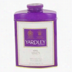 April Violets Talc By Yardley London, 7 Oz Talc For Women