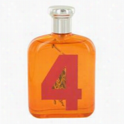 Big Pony Orange Colog Ne By Ralph Lauren, 4.2 Oz Eau De  Toilette Spray (tester) For Men