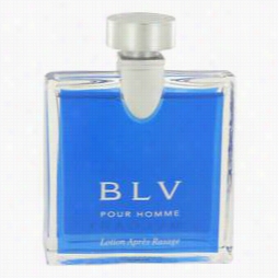 Bvlgari Blv (bulgari) After Shave By Bvlgari, 3.4 Oz A Fter Shave Lotion (unboxe D) For Men