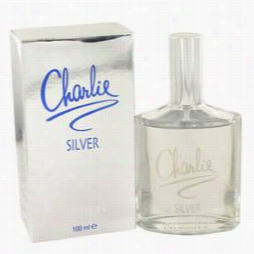 Charlie Silver Perfume By Revlon, 3.4 Oz Eau De Toilette Spray For Women